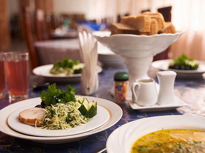 Санаторий «Центр-Союз» г. Ессентуки. Столовая